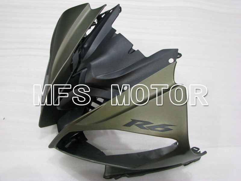 Yamaha YZF-R6 2008-2016 Injection ABS Fairing - Factory Style - Matte Gray - MFS3867 - Fairings Kit