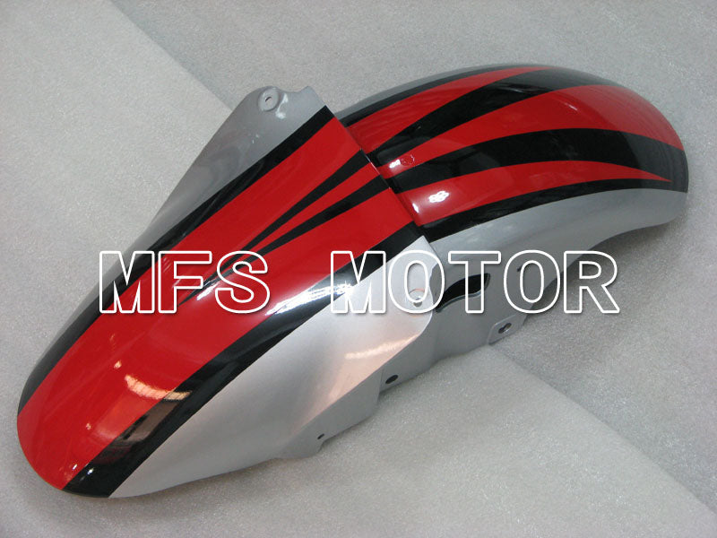 Kawasaki NINJA ZX6R 2000-2002 Injection ABS Fairing - Factory Style - Red Silver - MFS3661 - Fairings Kit