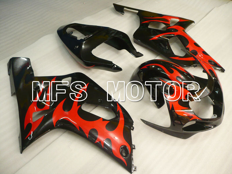 Suzuki GSXR750 2000-2003 Injection ABS Fairing - Factory Style - Black - MFS6957 - Fairings Kit