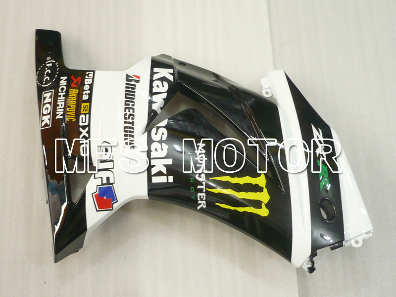Kawasaki NINJA EX250 2008-2012 Injection ABS Fairing - Monster - Black White - MFS6421 - Fairings Kit