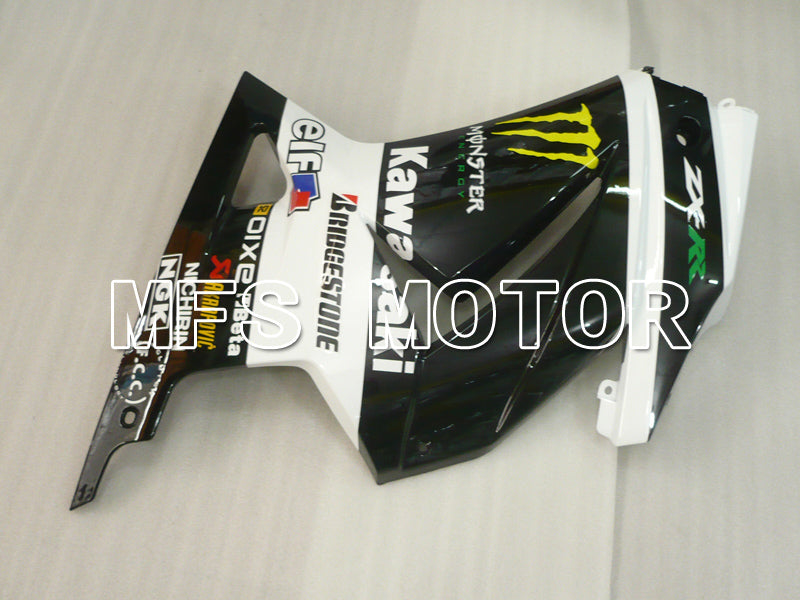 Kawasaki NINJA EX250 2008-2012 Injection ABS Fairing - Monster - Black White - MFS6421 - Fairings Kit